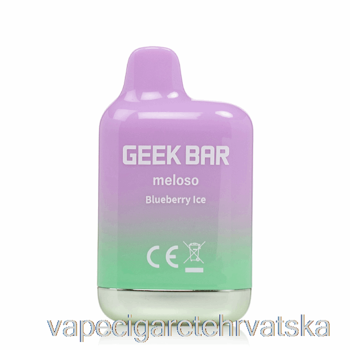 Vape Hrvatska Geek Bar Meloso Mini 1500 Jednokratni Led Od Borovnice